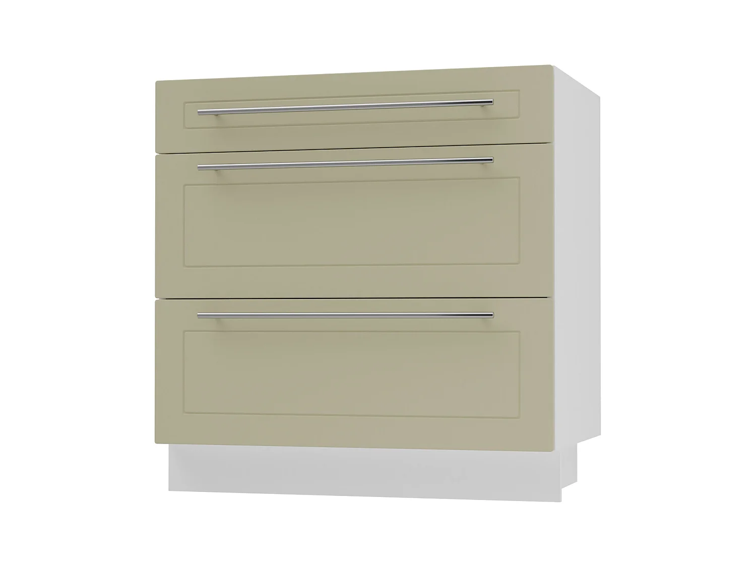 SCHUBLADENUNTERSCHRANK Kvantum D3M/80 80 / 50 / 82cm