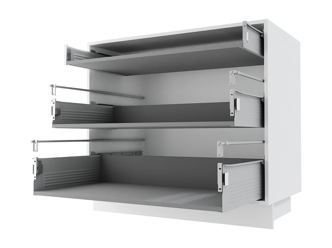 SCHUBLADENUNTERSCHRANK Kvantum D3M/80 80 / 50 / 82cm