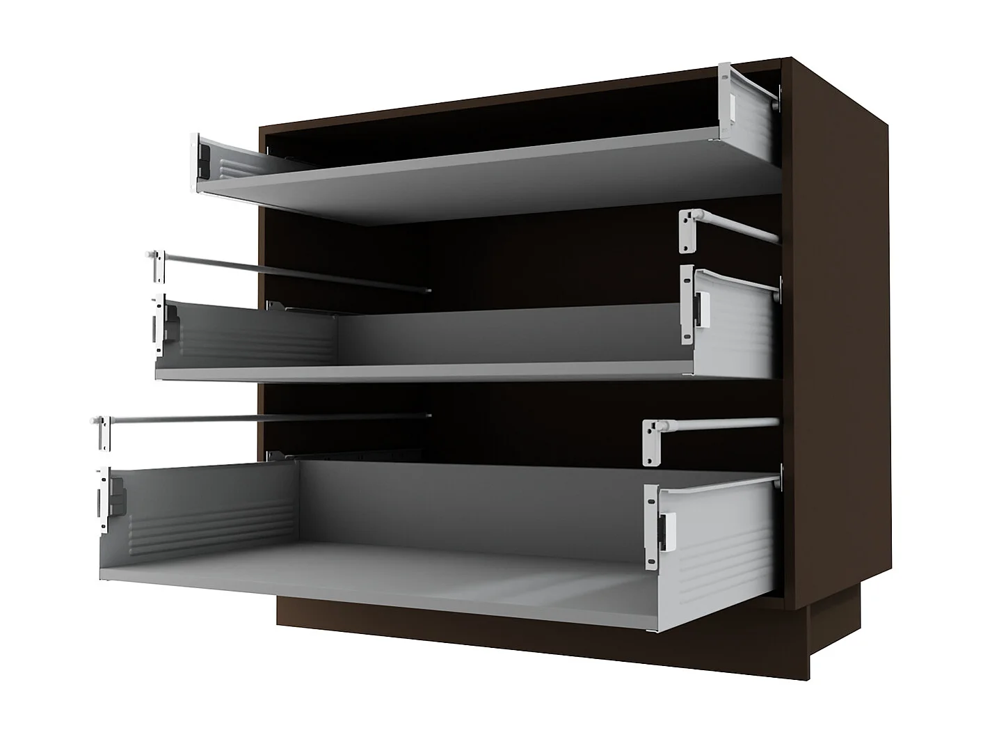 SCHUBLADENUNTERSCHRANK Kvantum D3M/80 80 / 50 / 82cm