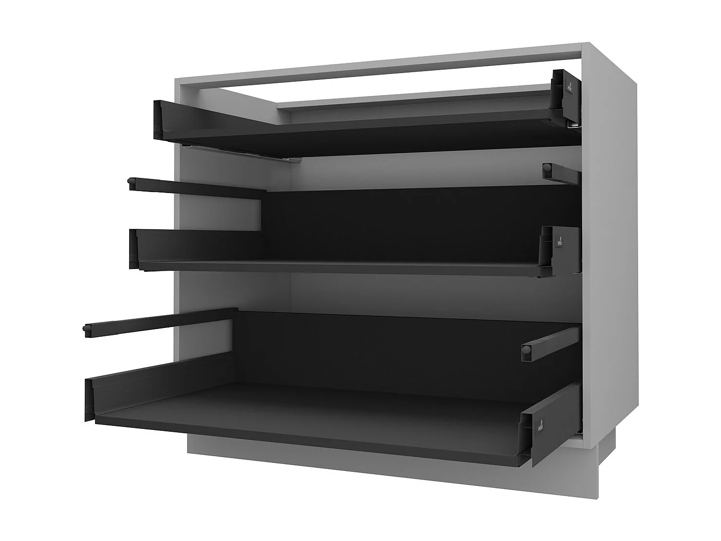 SCHUBLADENUNTERSCHRANK Kvantum D3A/90 90 / 50 / 82cm