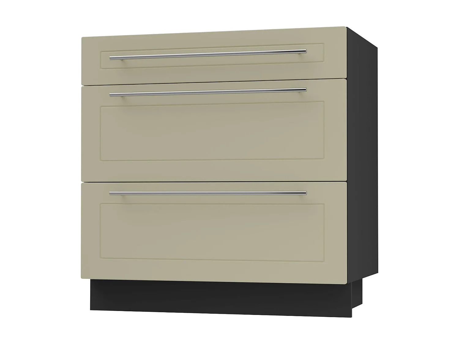 SCHUBLADENUNTERSCHRANK Kvantum D3A/80 80 / 50 / 82cm