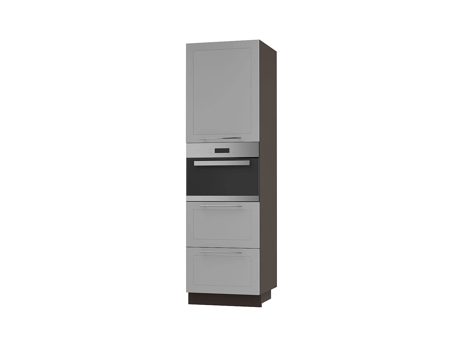 BACKOFEN-HOCHSCHRANK Kvantum D14/RU/2A/356 Dust Grey Matt / Lava Matt 60 / 59 / 207cm