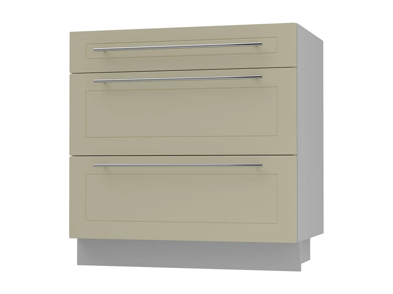 SCHUBLADENUNTERSCHRANK Kvantum D3M/80 80 / 50 / 82cm