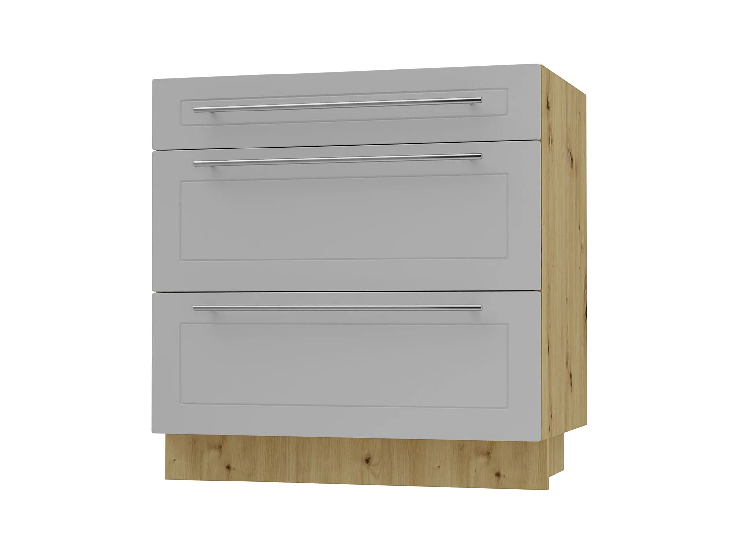 SCHUBLADENUNTERSCHRANK Kvantum D3A/80 80 / 50 / 82cm