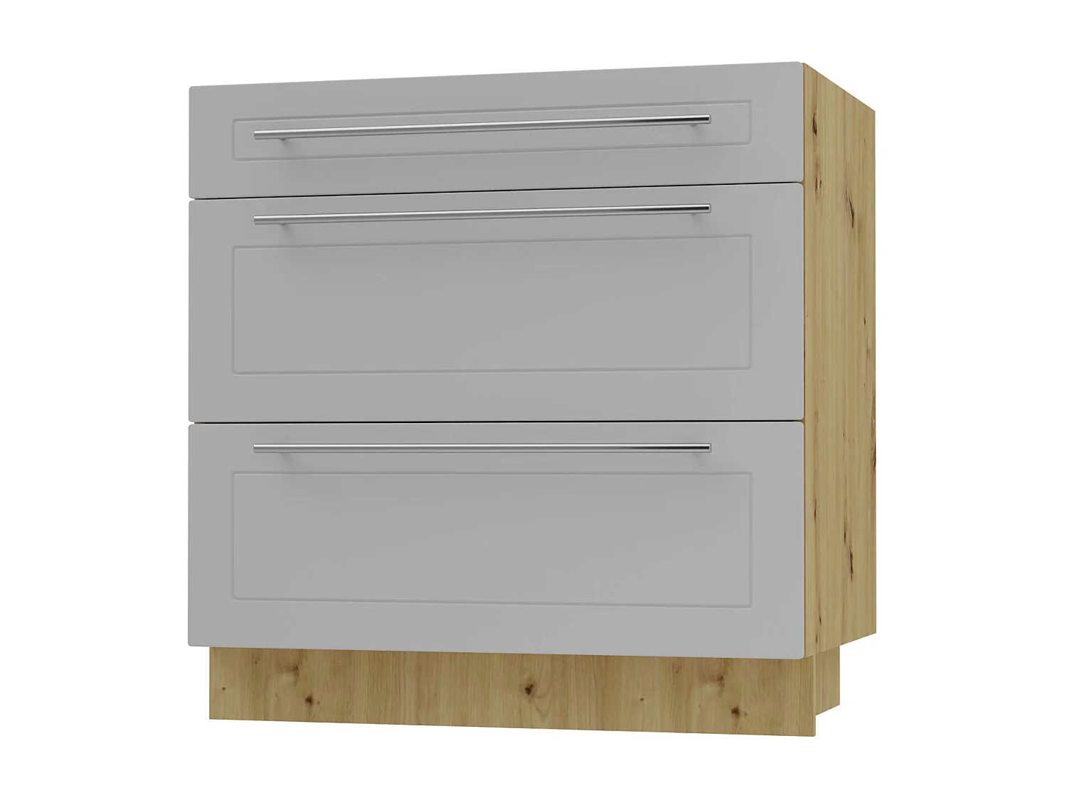 SCHUBLADENUNTERSCHRANK Kvantum D3A/80 80 / 50 / 82cm