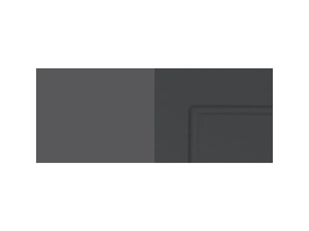 KÜHLSCHRANKUMBAU Kvantum D14/DL/60/207 Graphit Matt / Lava Matt 60 / 59 / 207cm