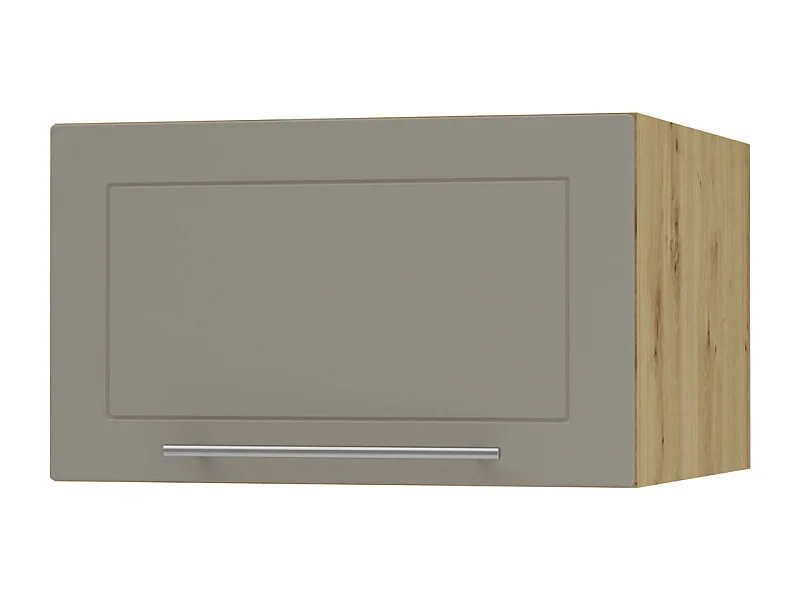 KLAPPHÄNGESCHRANK Kvantum W6B/60 Beige Matt / Eiche Artisan Matt 60 / 59 / 36cm