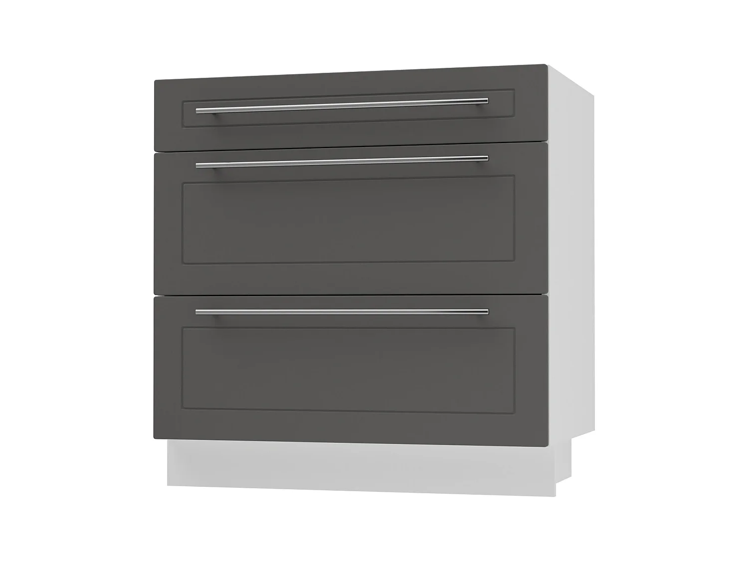 SCHUBLADENUNTERSCHRANK Kvantum D3A/80 80 / 50 / 82cm