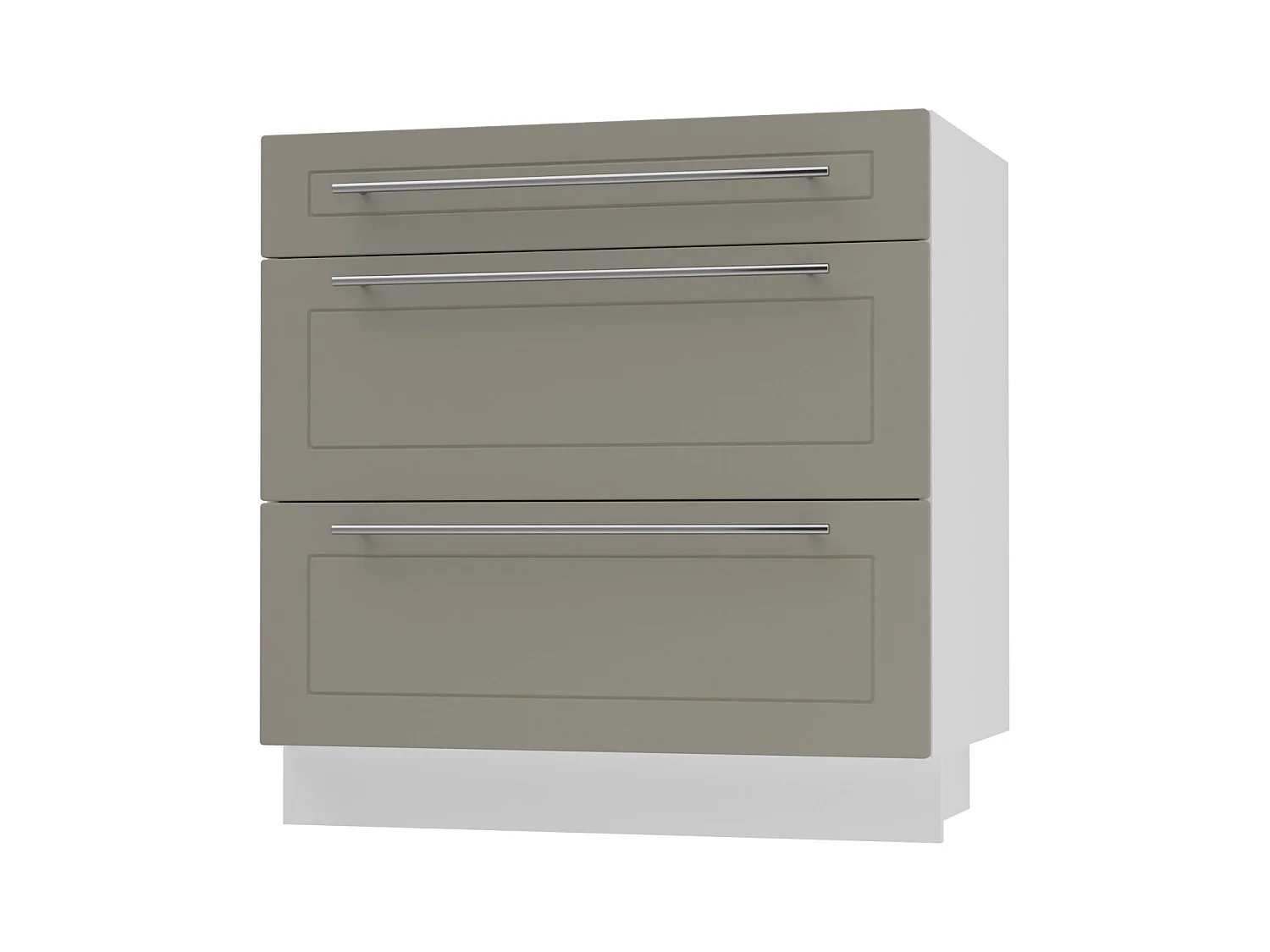 SCHUBLADENUNTERSCHRANK Kvantum D3M/80 80 / 50 / 82cm