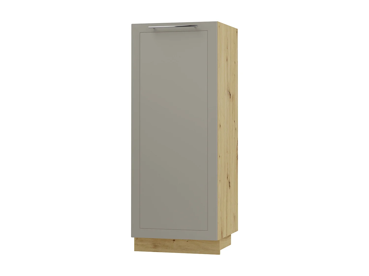 GESCHIRRSCHRANK Kvantum D5D/60/154 Beige Matt / Eiche Artisan Matt 60 / 59 / 154cm