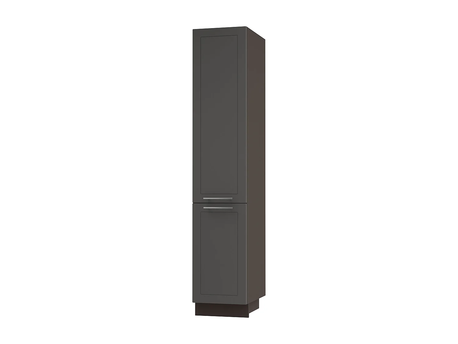 APOTHEKERSCHRANK Kvantum 2D14K/40/kargo Graphit Matt / Lava Matt 40 / 59 / 207cm