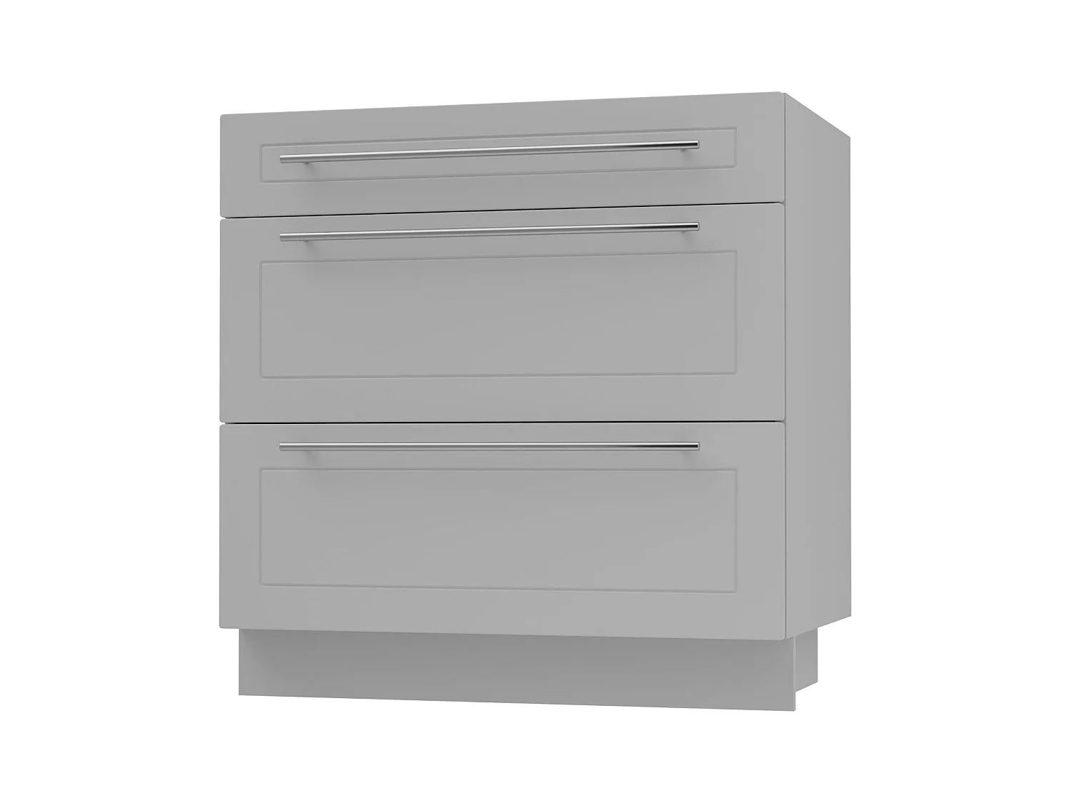 SCHUBLADENUNTERSCHRANK Kvantum D3M/80 80 / 50 / 82cm