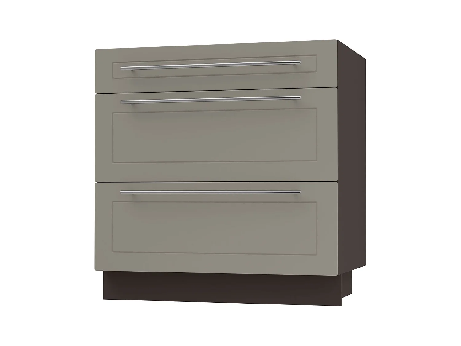 SCHUBLADENUNTERSCHRANK Kvantum D3A/80 80 / 50 / 82cm