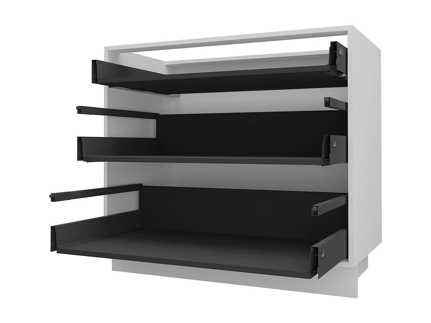 SCHUBLADENUNTERSCHRANK Kvantum D3A/90 90 / 50 / 82cm