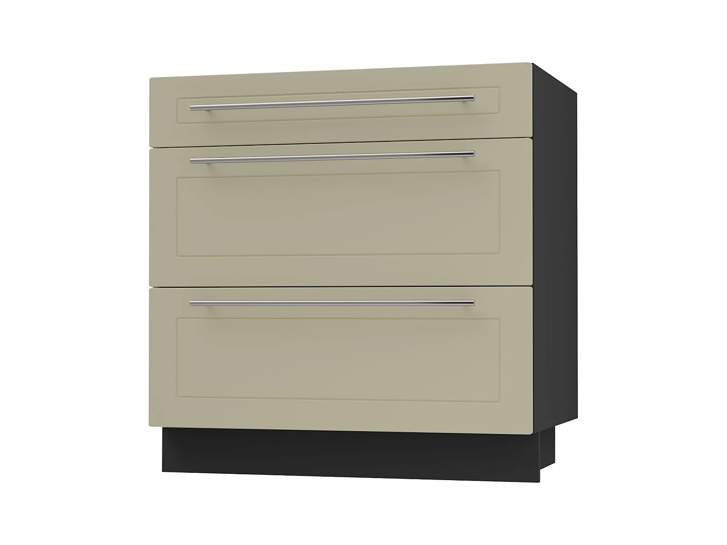 SCHUBLADENUNTERSCHRANK Kvantum D3M/80 80 / 50 / 82cm