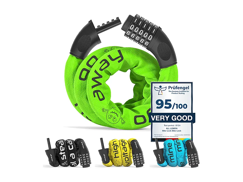 Fahrradschloss Radschloss mit Zahlencode,