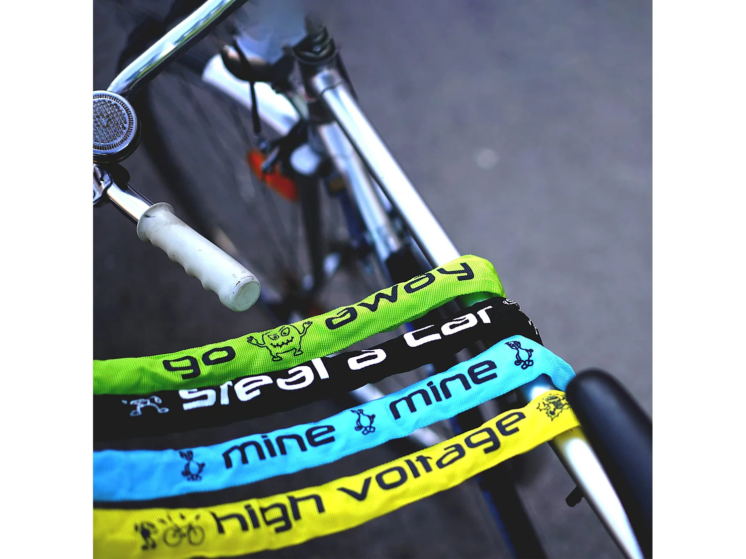 Fahrradschloss Radschloss mit Zahlencode,