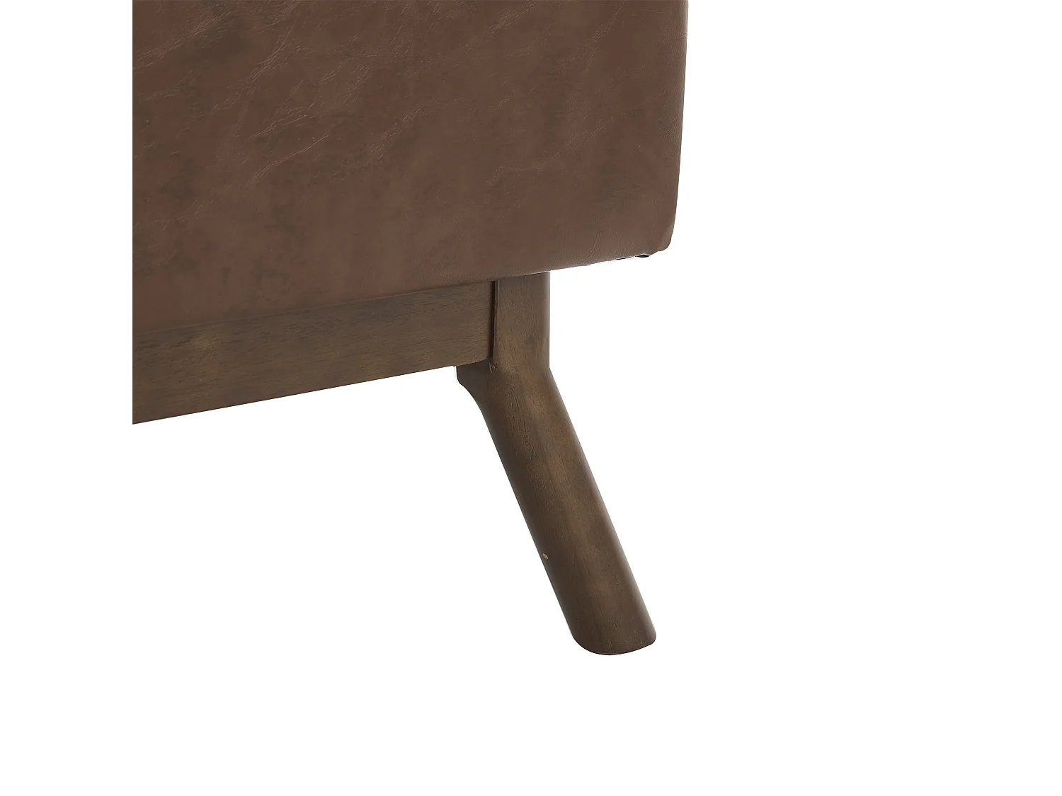 Sedia quadrata - Sedia con contenitore - per soggiorno, ingresso e soggiorno - Marrone