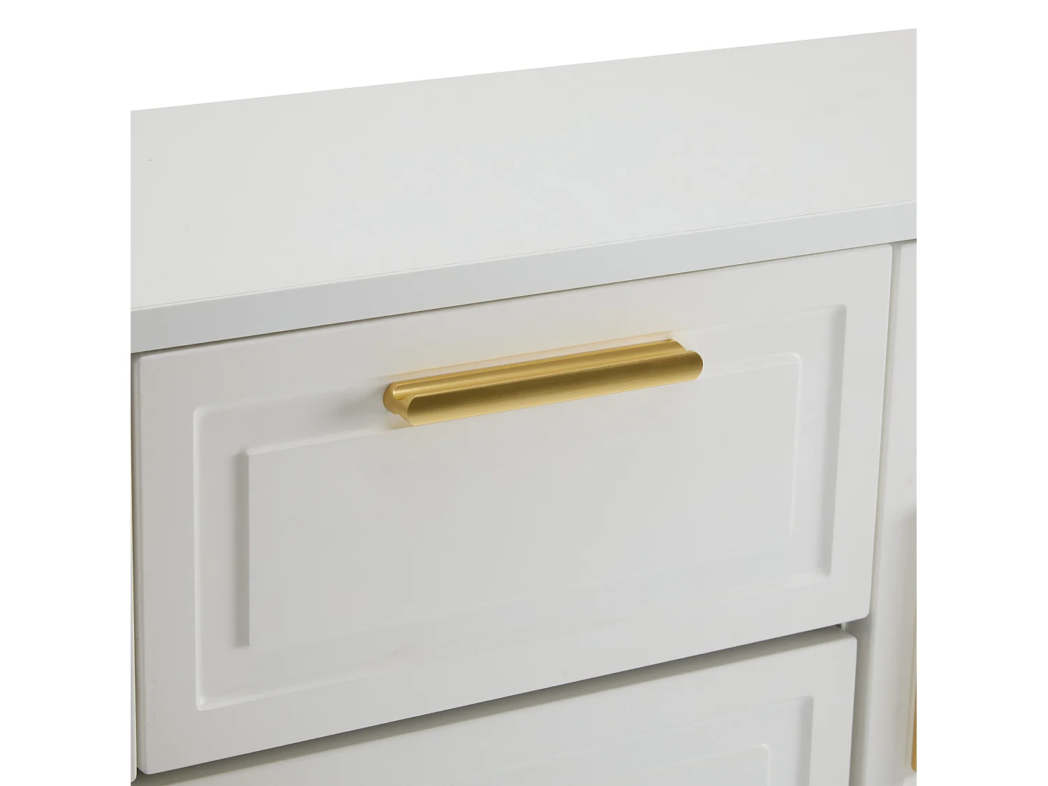 Meuble à chaussures blanc - Meuble à chaussures avec 2 tiroirs et 1 porte - 2 meubles à chaussures pliants - pour salon et chambre