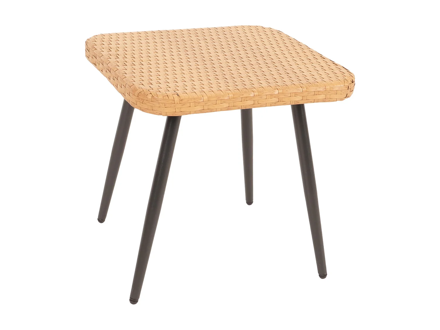 Conjunto em poli-rattan MCW-N34,  cinzento claro