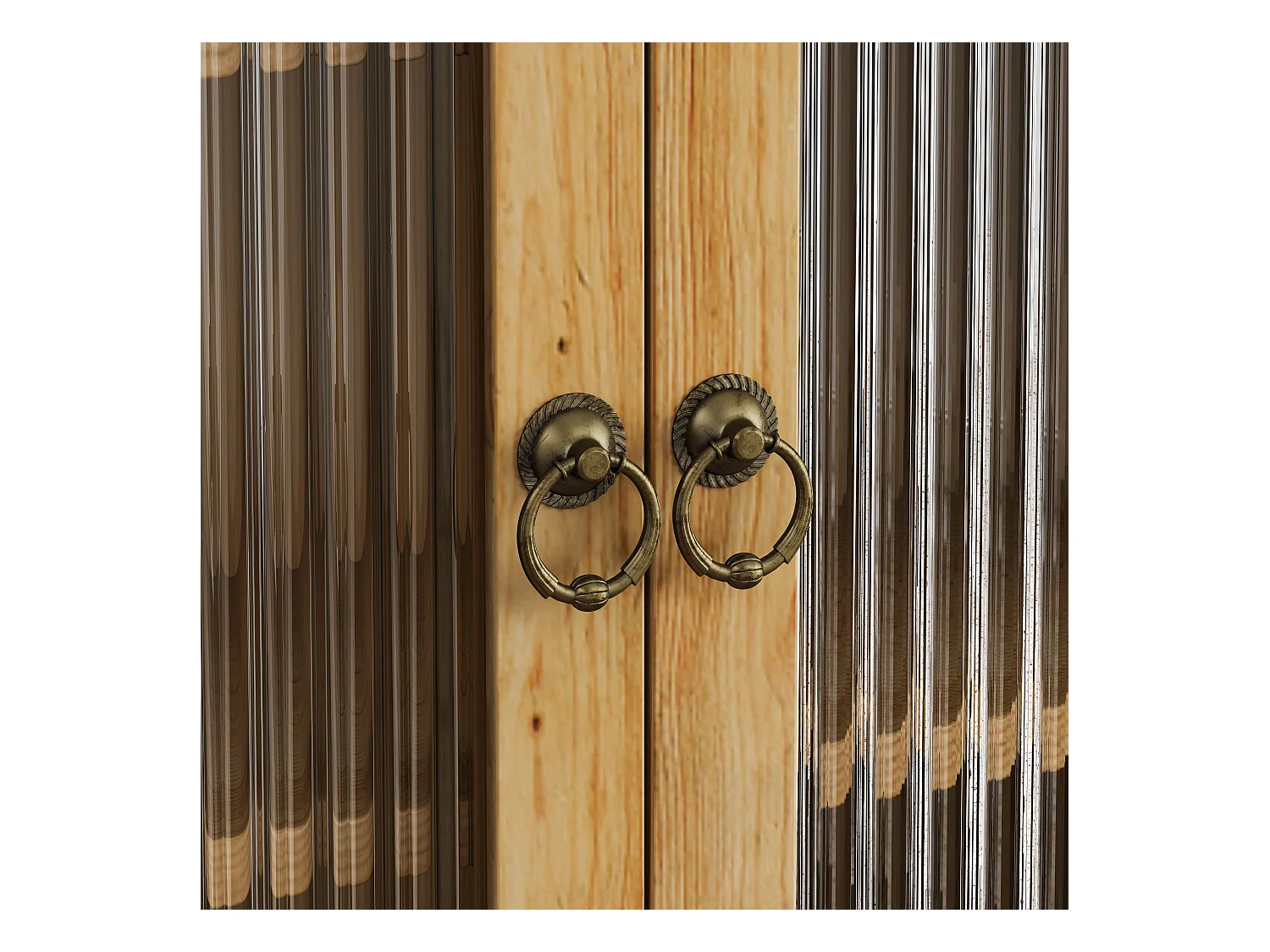 Consola de pared rectangular natural - Consola de pared con almacenamiento de tres niveles y toallero - para baño y comedor