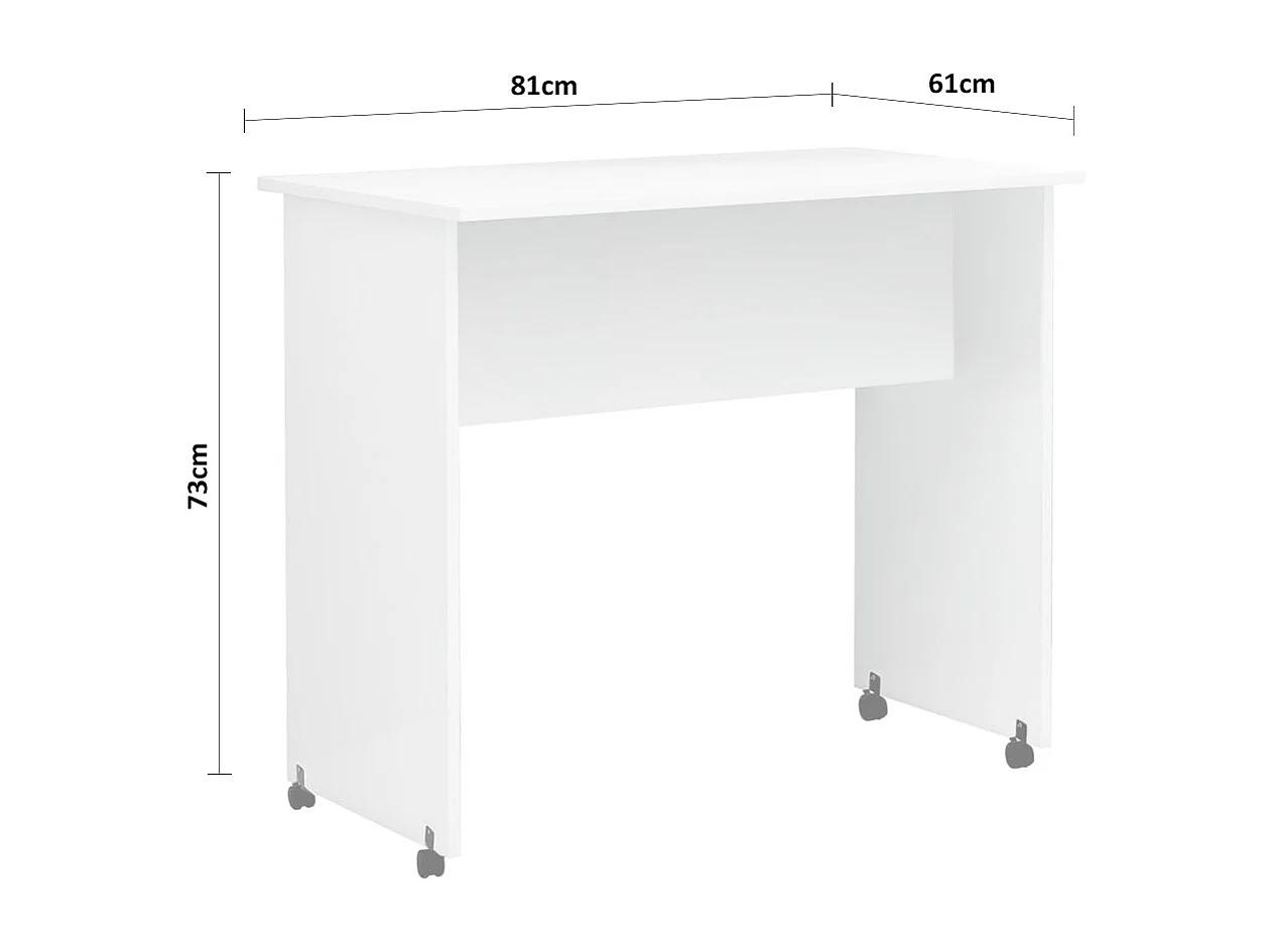 SCHREIBTISCH Sunny weiß 81 / 61 / 73cm