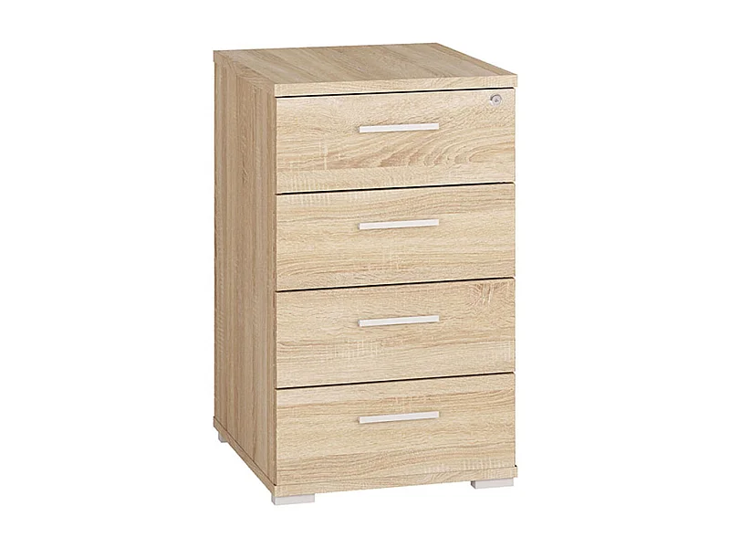 SCHUBLADENCOTAINER Optimal Sonoma Eiche hell 46 / 50 / 76cm