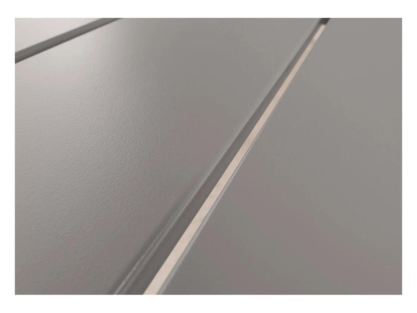 Aluminiowy stół do jadalni MCW-N40,  jasnoszary