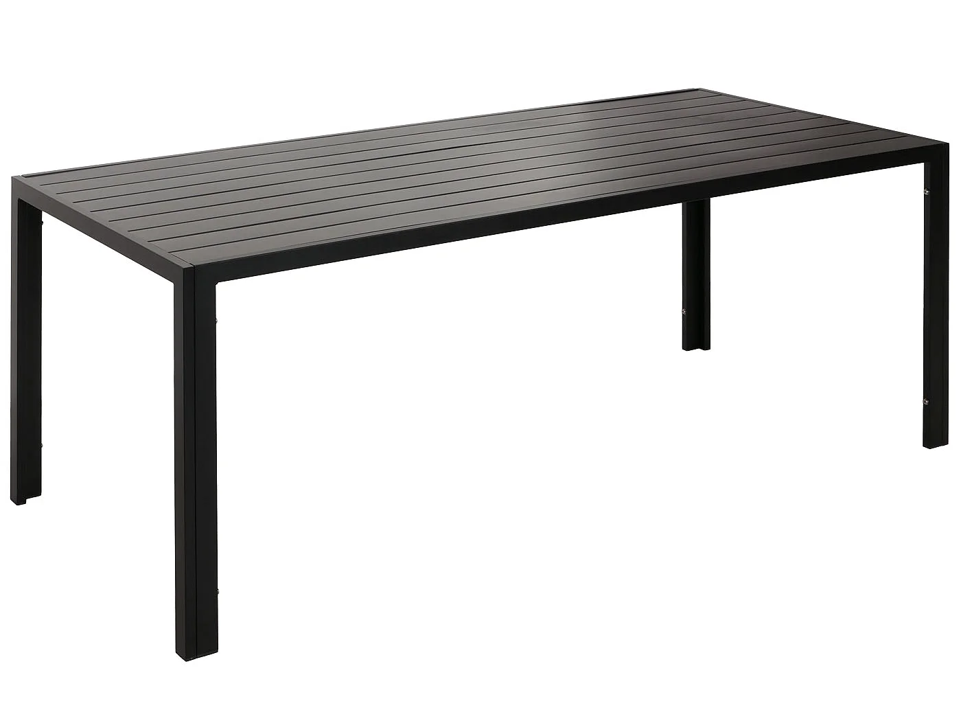 MCW-N40 aluminium dining table,  anthracite