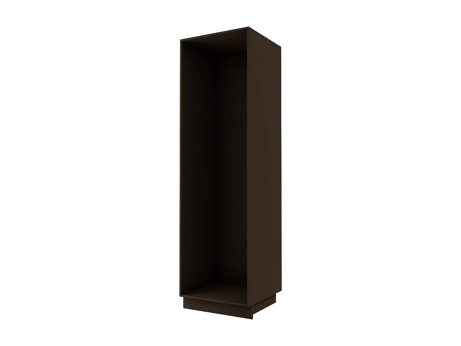 KÜHLSCHRANKUMBAU Kvantum D14/DL/60/207 Beige Matt / Lava Matt 60 / 59 / 207cm