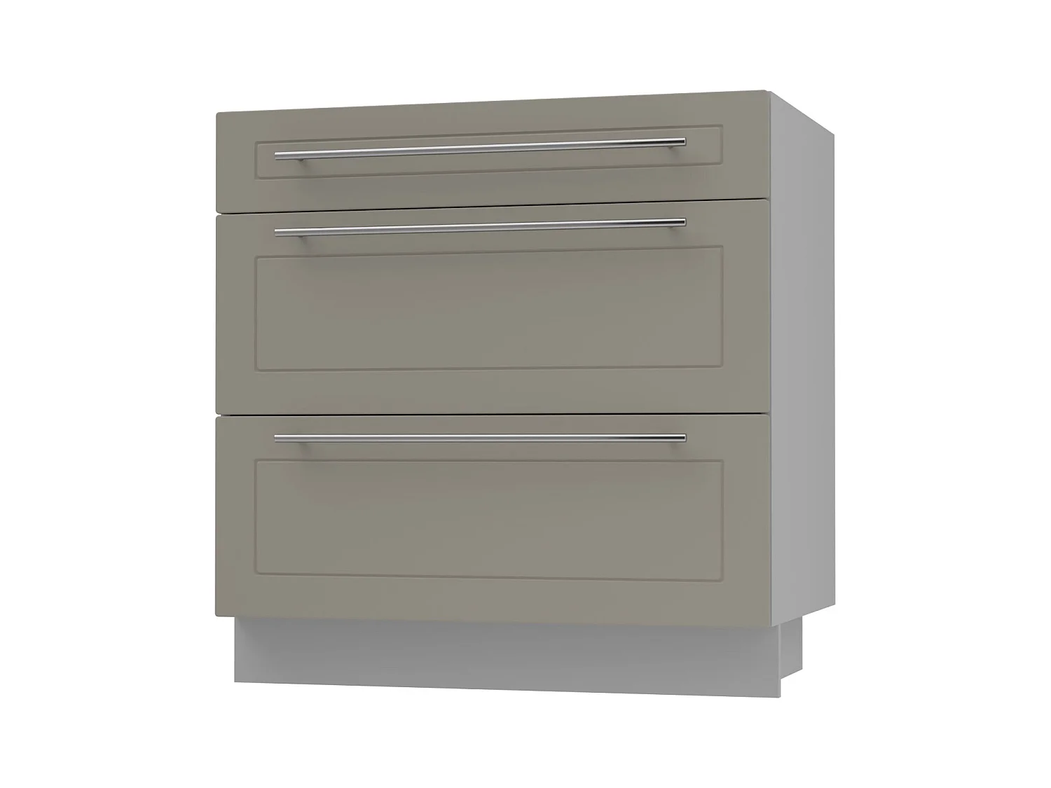 SCHUBLADENUNTERSCHRANK Kvantum D3M/80 80 / 50 / 82cm