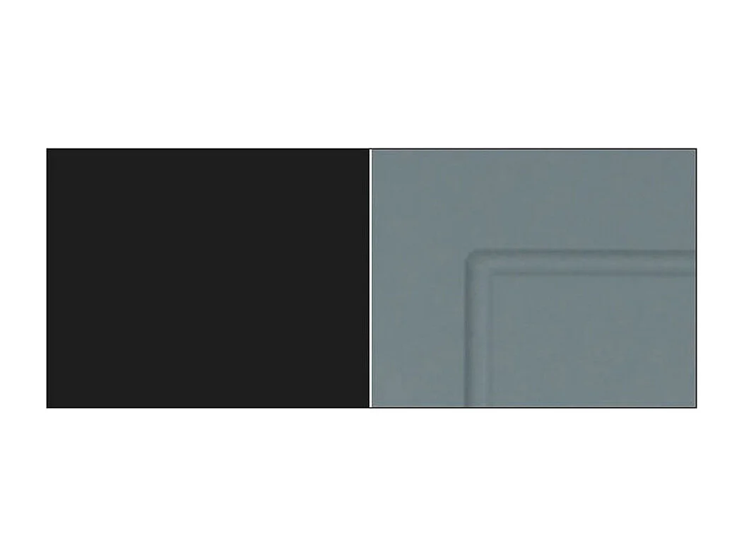 GESCHIRRSCHRANK Kvantum D5D/60/154 Mint Matt / Schwarz Matt 60 / 59 / 154cm