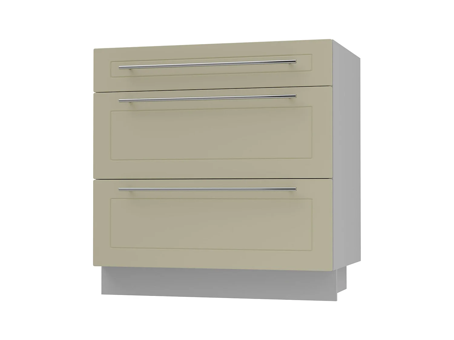 SCHUBLADENUNTERSCHRANK Kvantum D3A/80 80 / 50 / 82cm