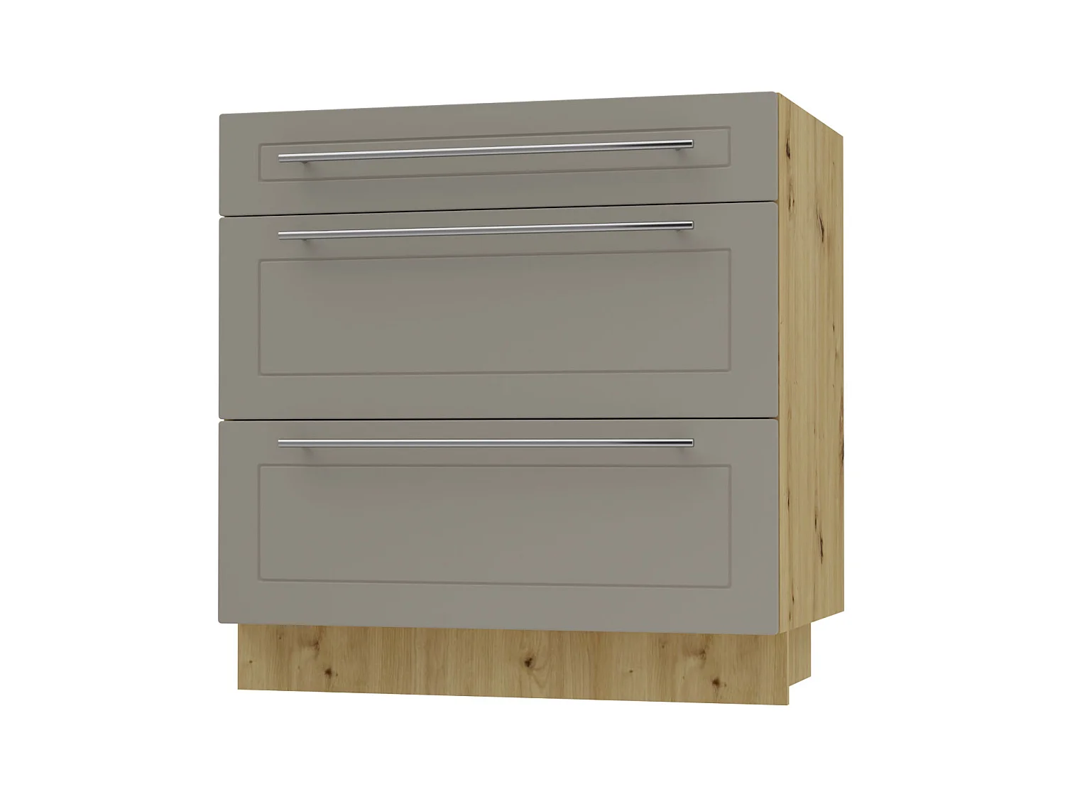 SCHUBLADENUNTERSCHRANK Kvantum D3M/80 80 / 50 / 82cm