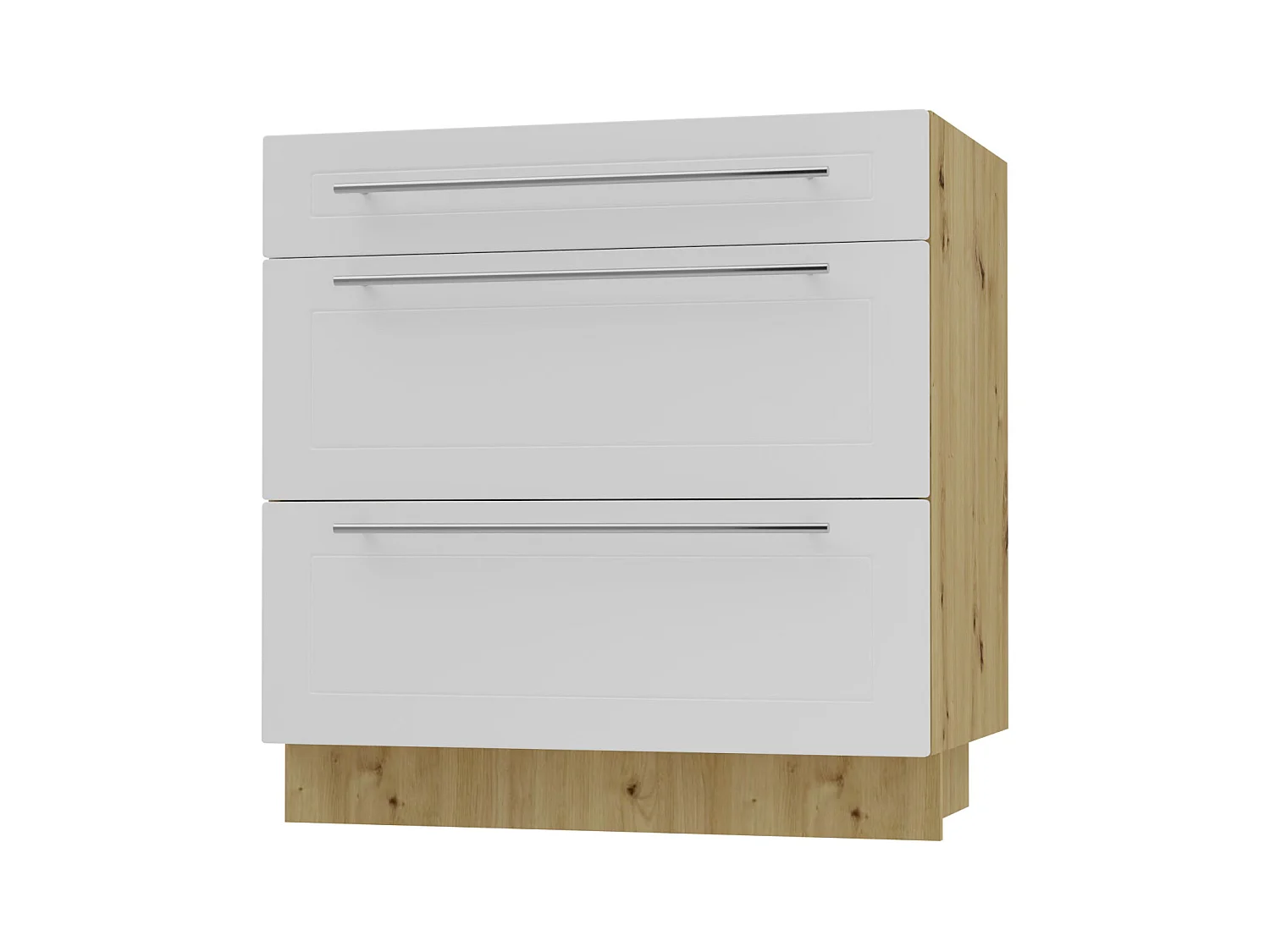 SCHUBLADENUNTERSCHRANK Kvantum D3A/80 80 / 50 / 82cm
