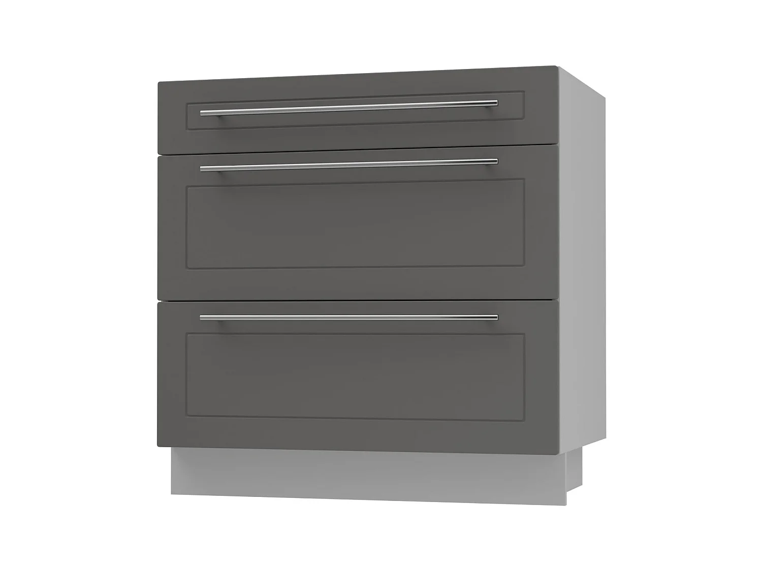 SCHUBLADENUNTERSCHRANK Kvantum D3A/80 80 / 50 / 82cm