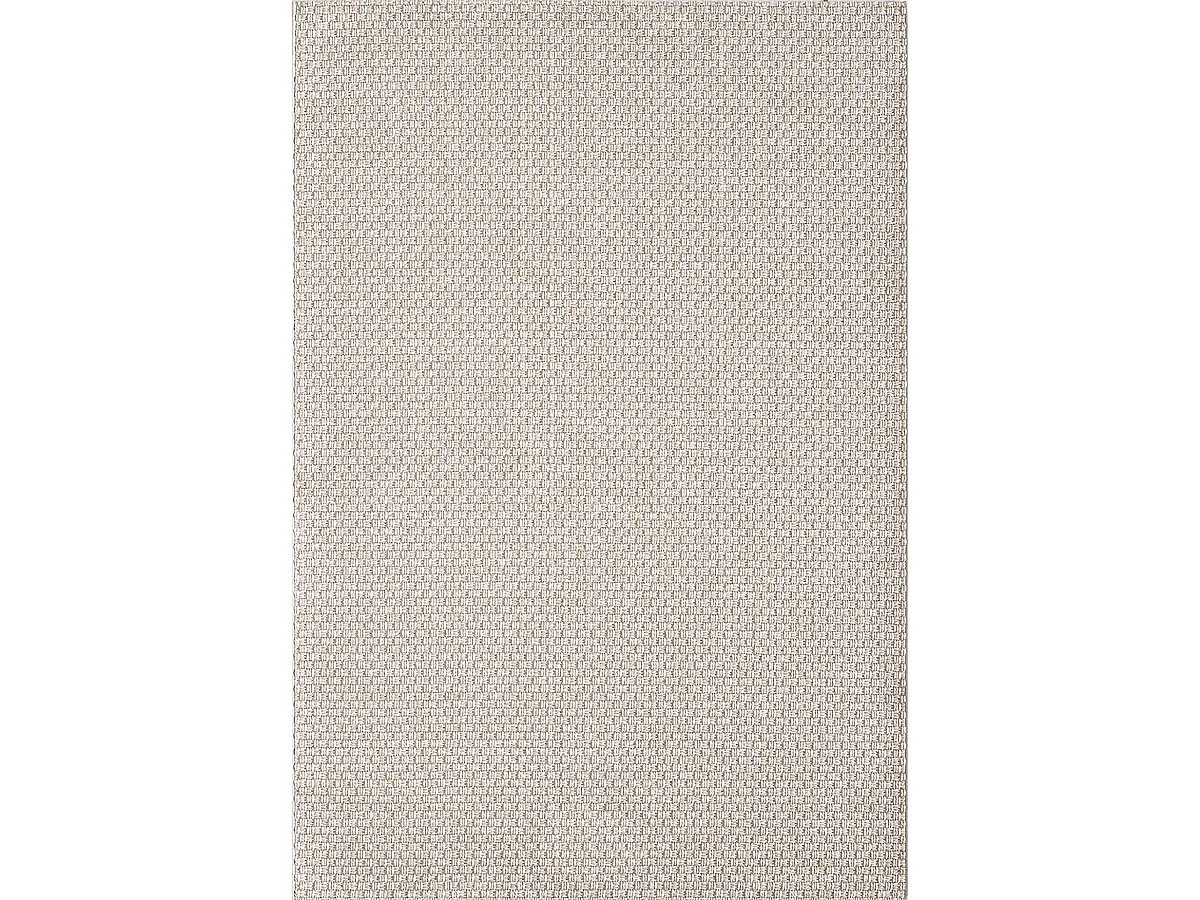 Tapis Maldives extérieur design boho, Beige, 120 x 170 cm