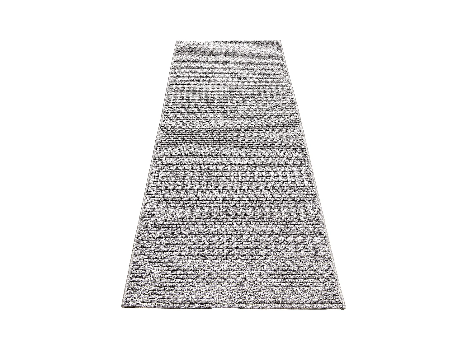 Tapis Maldives extérieur design boho, Gris, 80 x 250 cm