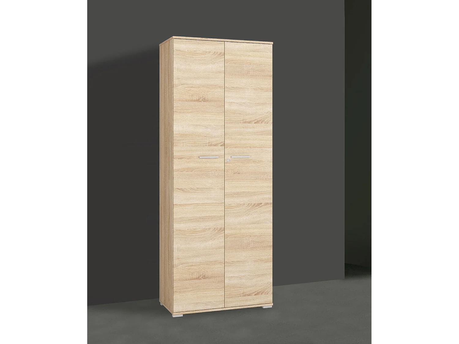AKTENSCHRANK Optimal Sonoma Eiche hell 79 / 41 / 204cm