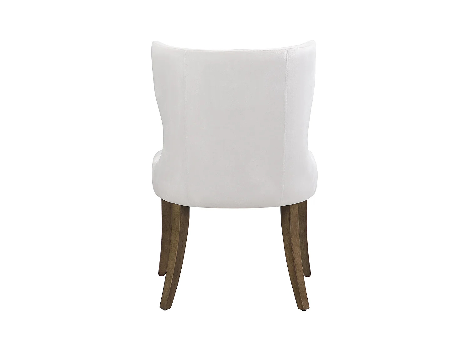 Set di 2 sedie da pranzo - Velluto beige - Con cuscini di seduta spessi e gambe regolabili