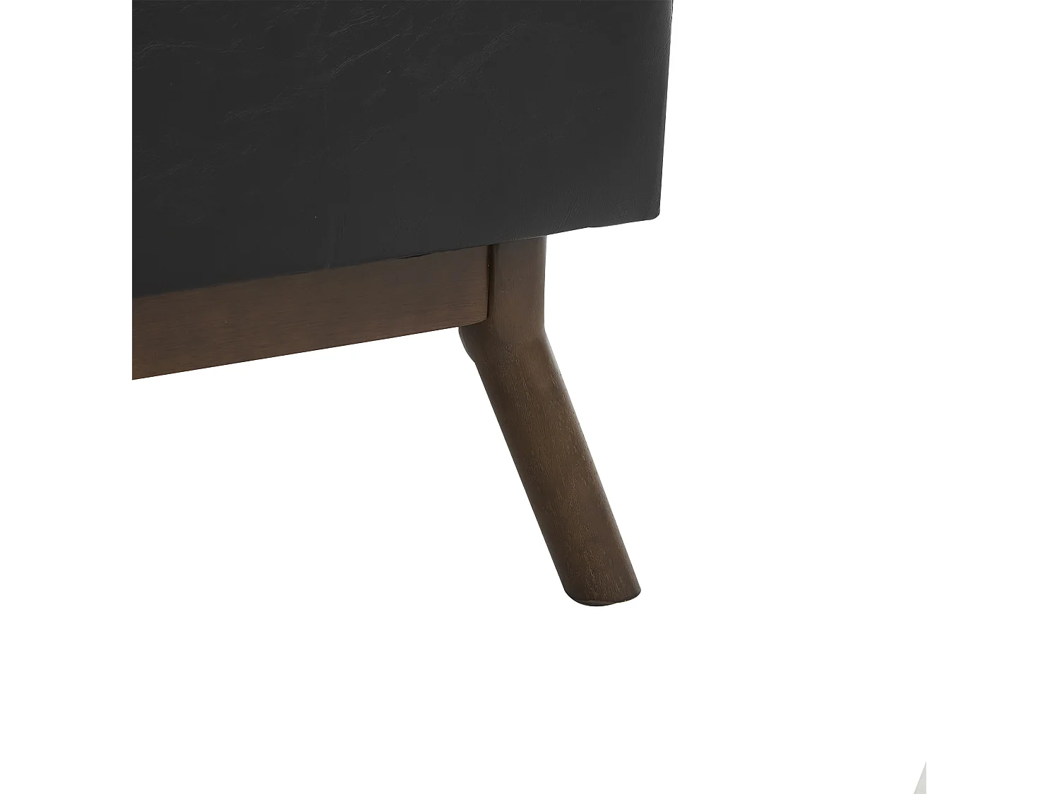 Sedia quadrata - Sedia con contenitore - per soggiorno, ingresso e soggiorno - nero