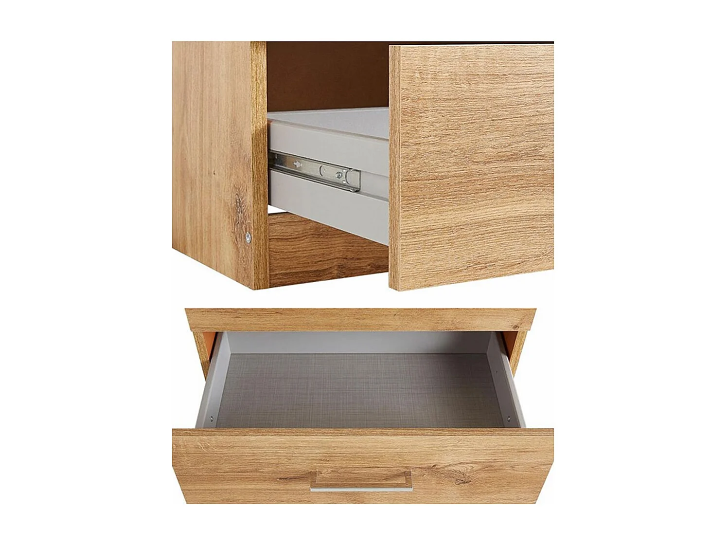 NACHTTISCH Anna Plankeneiche 52 / 38 / 40cm