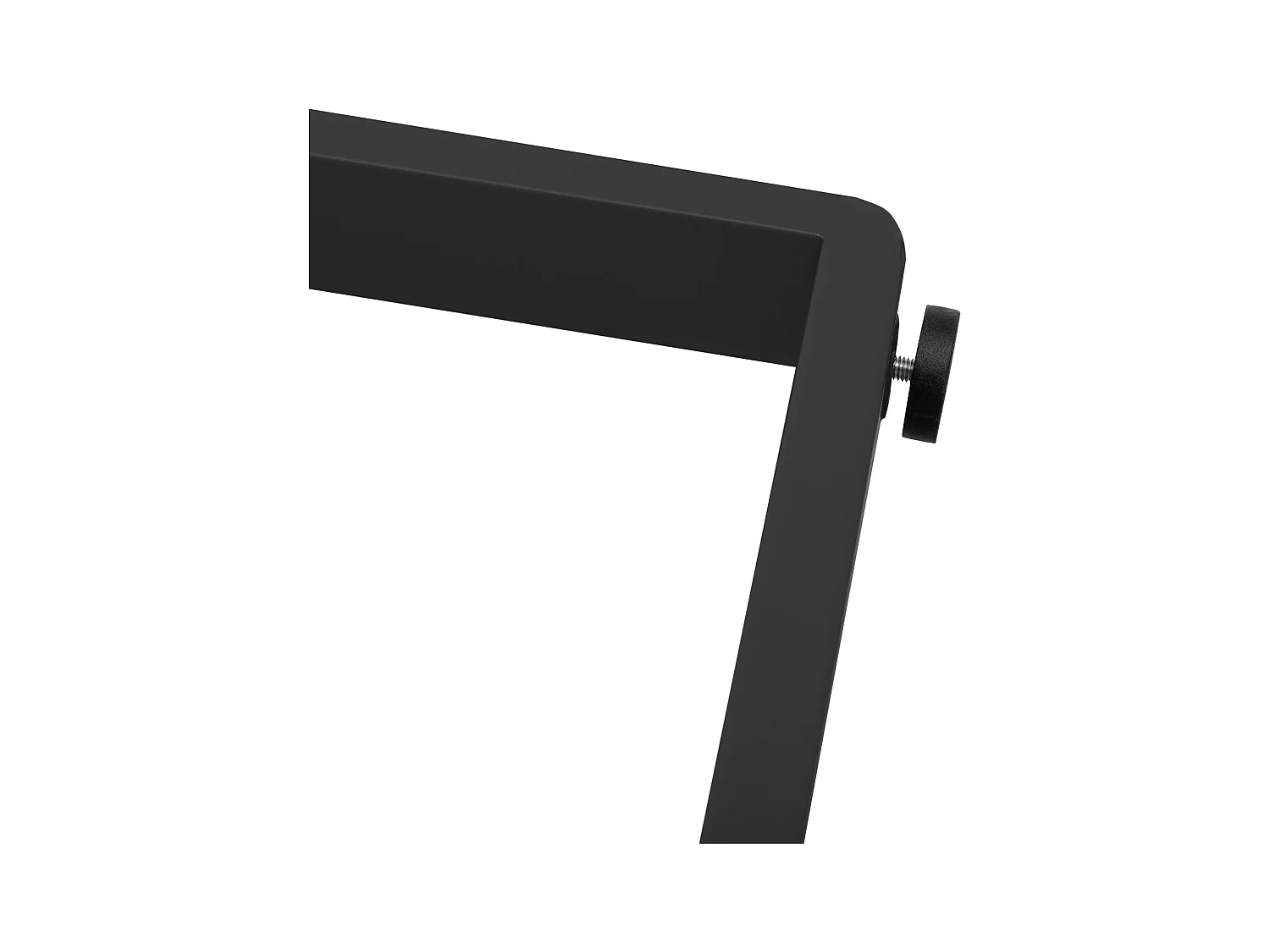 Table à manger moderne - Table à manger avec plateau réglable et repose-pieds - plateau en MDF - pour salle à manger et salon