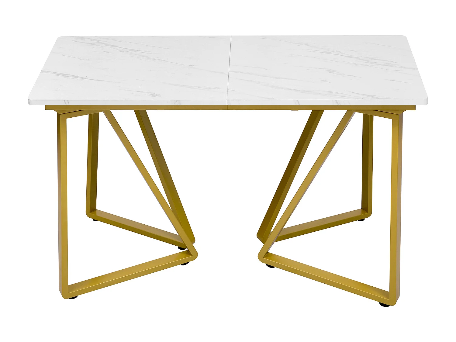 Tavolo da pranzo moderno - Tavolo da pranzo con piano regolabile e poggiapiedi - piano in MDF - per sala da pranzo e soggiorno