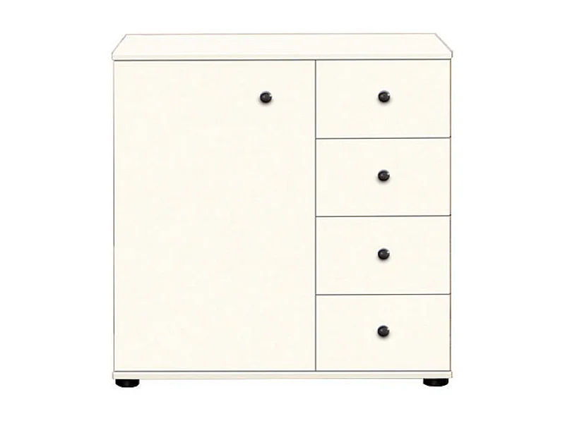 KOMBIKOMMODE Chalet weiß 81 / 41 / 83cm