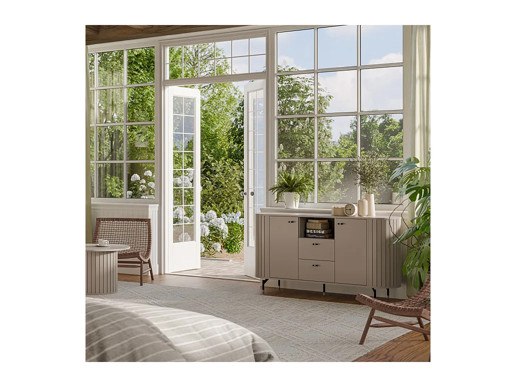 SIDEBOARD Zama Kaschmir 150 / 40 / 81 cm