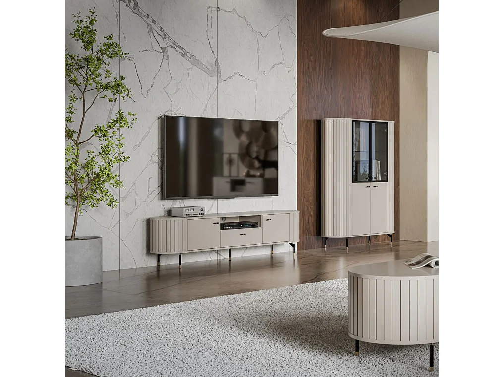 LOWBOARD Zama Kaschmir 180 / 40 / 49 cm