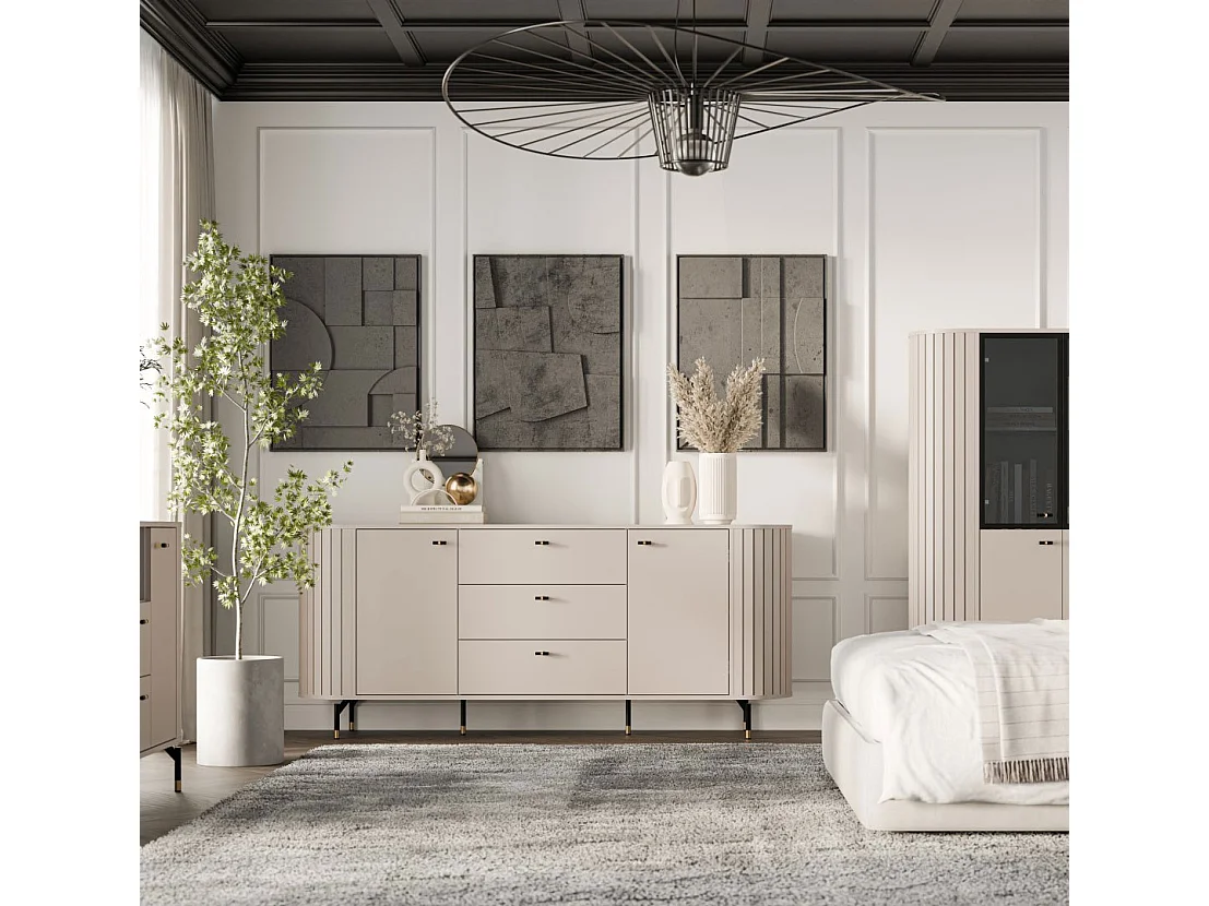 SIDEBOARD Zama kaschmir  190 / 40 / 81 cm