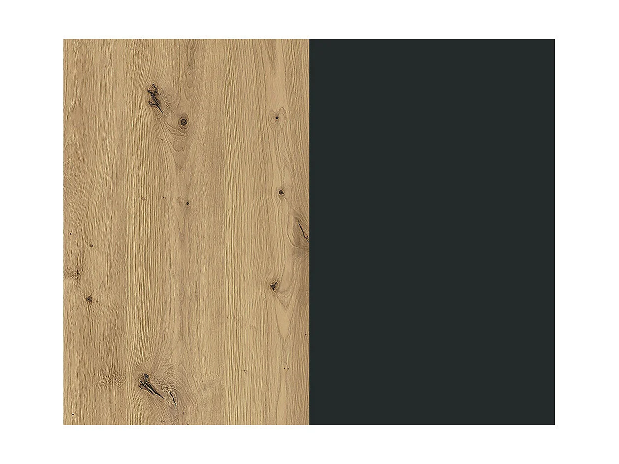 LOWBOARD Madis sand grange eiche / anthrazit 165,1 cm / 40 cm / 49,2 cm