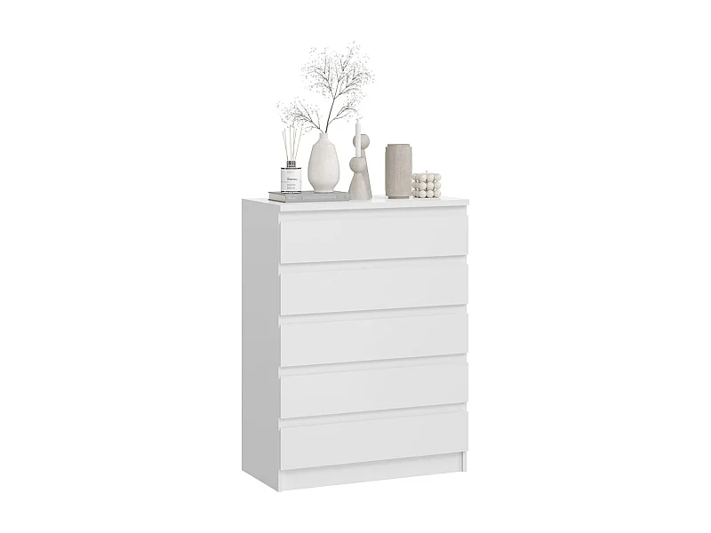 KOMMODE City weiß 77 / 40 / 104cm